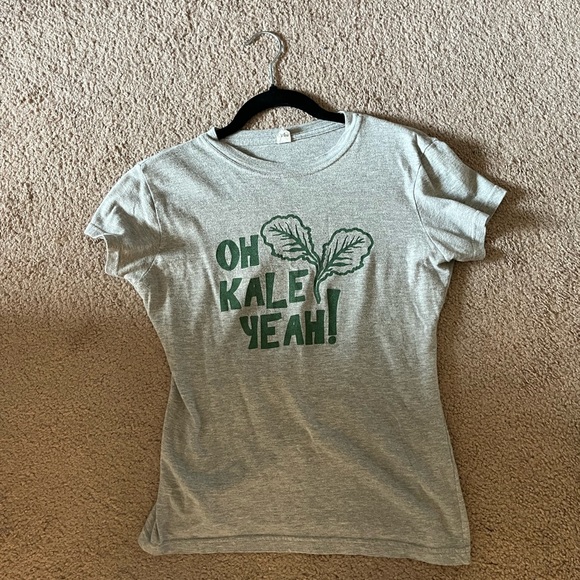 “Oh kale yeah” cotton shirt - Picture 1 of 4